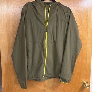REI rain jacket